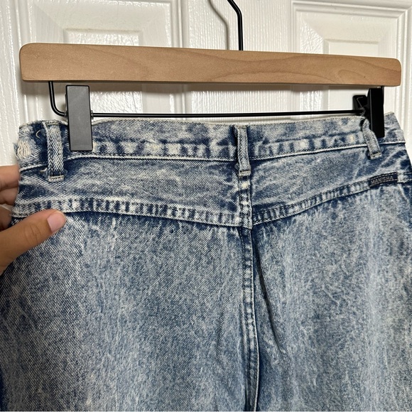 Vintage Manisha Acid Wash Jeans Waist 28.5 - Picture 9 of 12